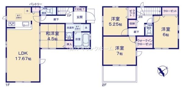 船橋市三咲８丁目の新築一戸建