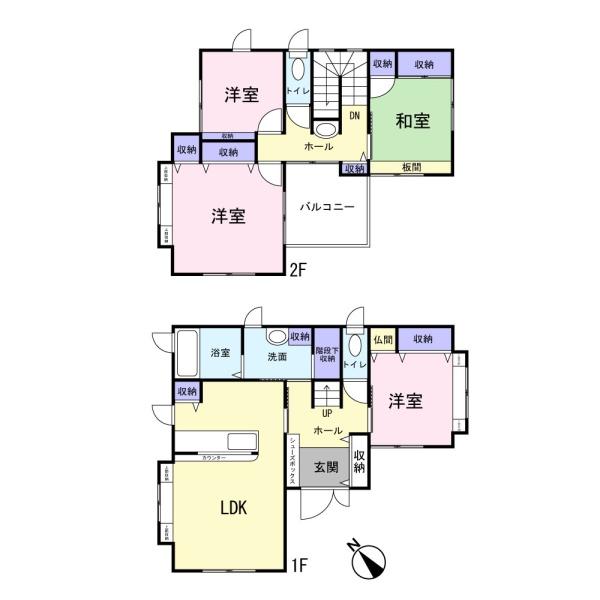 千葉市花見川区長作町の中古一戸建