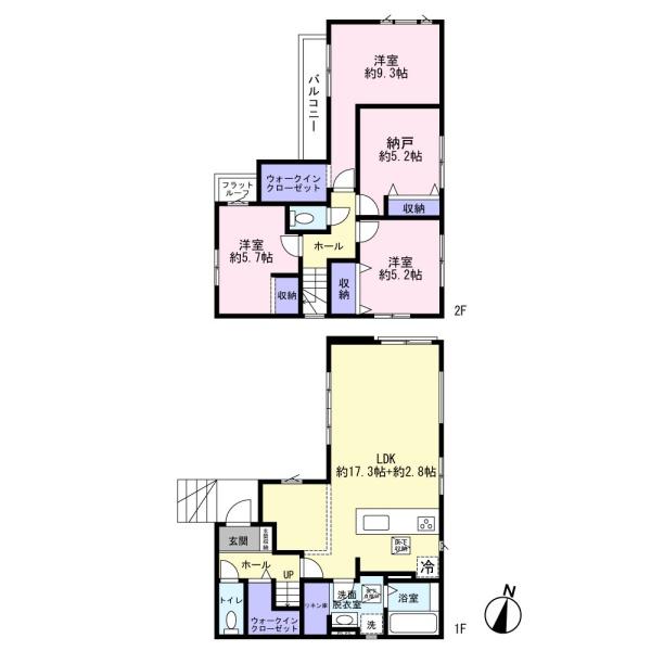 鎌ケ谷市鎌ケ谷２丁目の新築一戸建