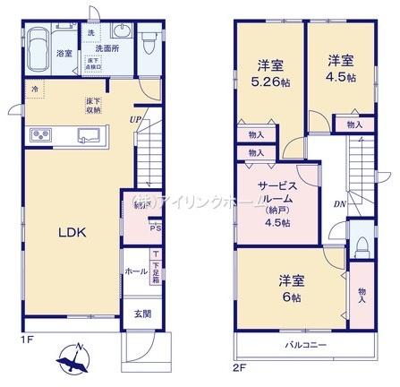 船橋市南三咲1丁目の新築一戸建