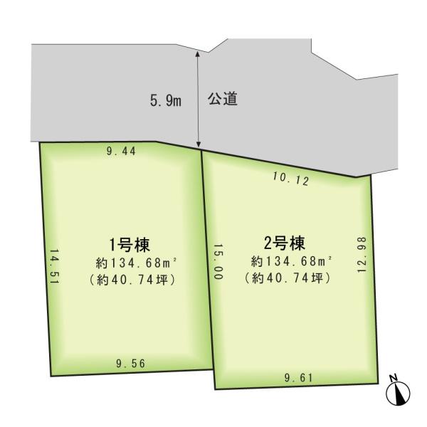 鎌ケ谷市西佐津間２丁目の売土地