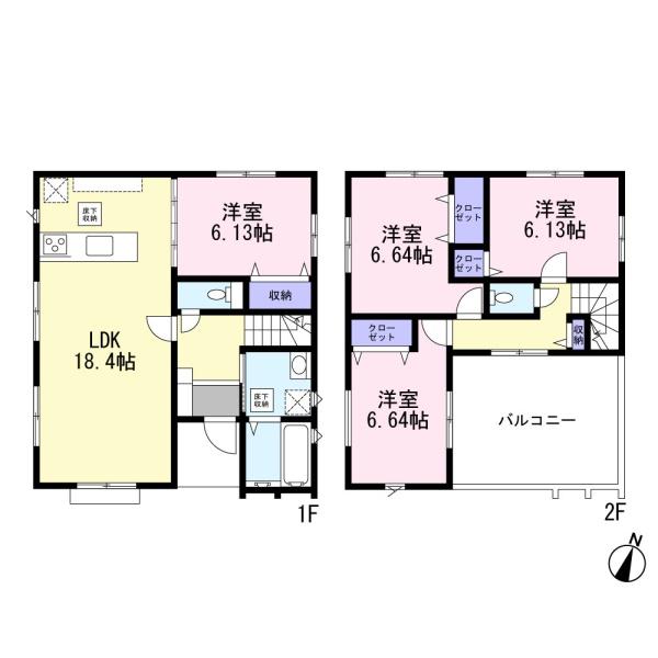 市川市香取１丁目の新築一戸建