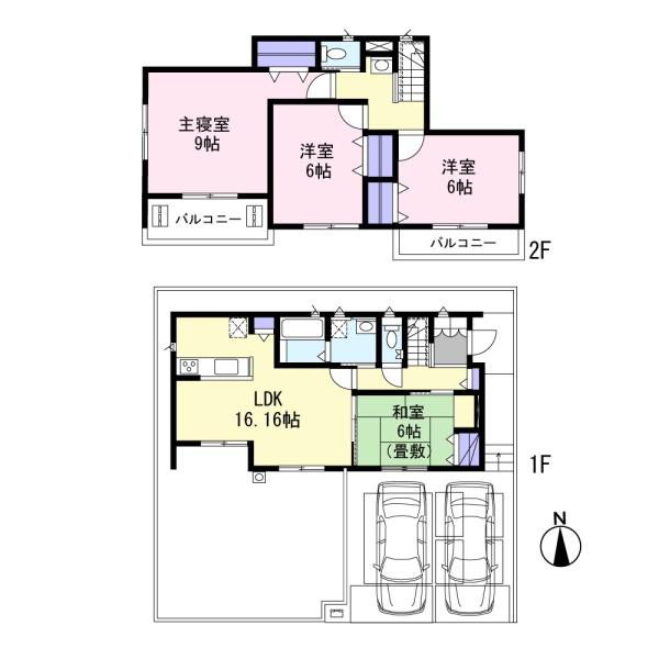 市川市北方町4丁目の新築一戸建