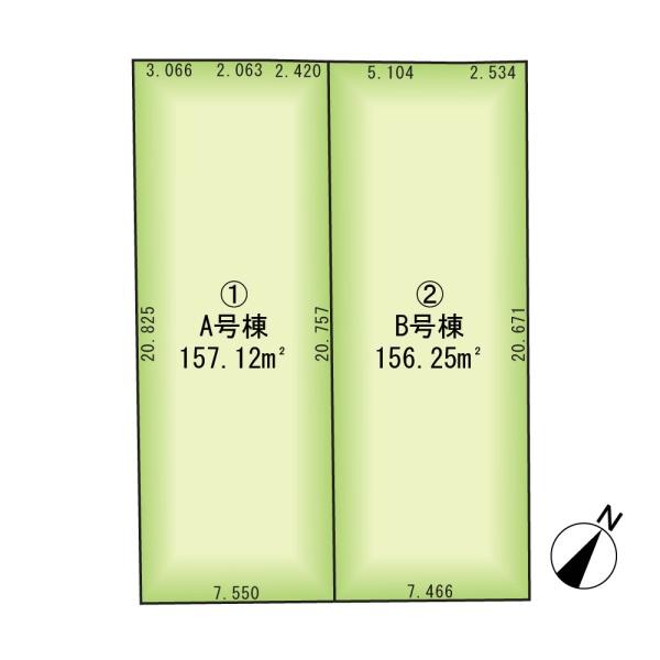 鎌ケ谷市東鎌ケ谷２丁目の売土地