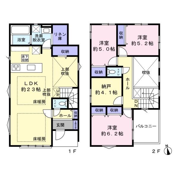 市川市北方町４丁目の新築一戸建