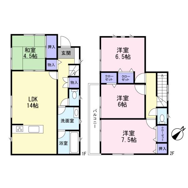 鎌ケ谷市南鎌ケ谷2丁目の中古一戸建