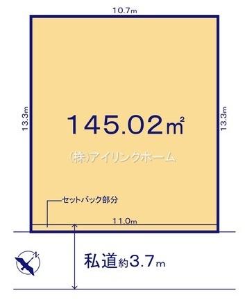 船橋市三咲７丁目の売土地