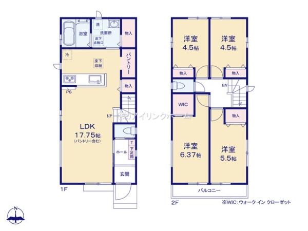 船橋市芝山４丁目の新築一戸建