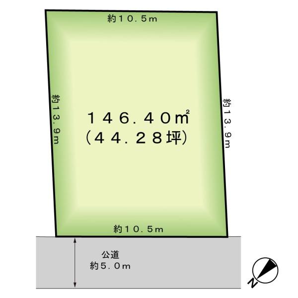 柏市豊四季の売土地