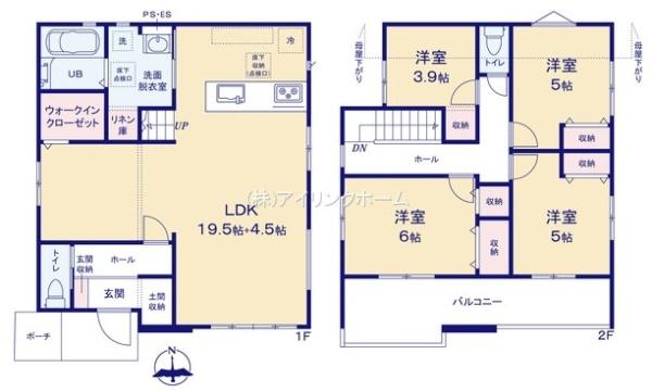 鎌ケ谷市中佐津間２丁目の新築一戸建