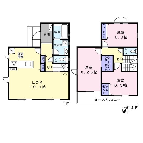 鎌ケ谷市東鎌ケ谷２丁目の新築一戸建