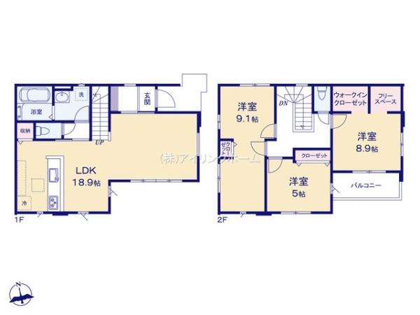 船橋市夏見２丁目の新築一戸建