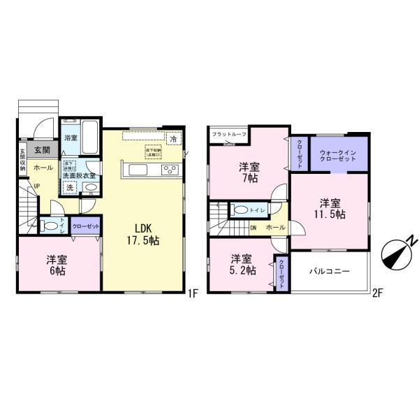 松戸市六高台５丁目の新築一戸建