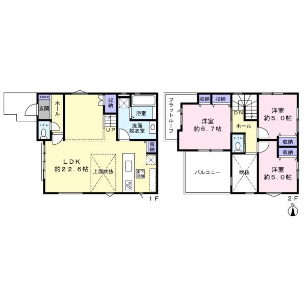 船橋市二和西５丁目の新築一戸建