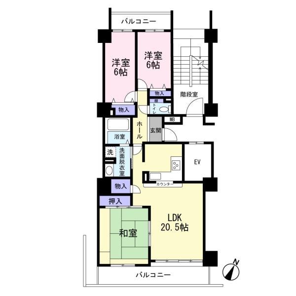 プロムナード桜台四番館第8号棟
