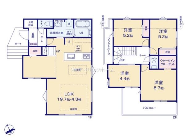 船橋市高根台3丁目の新築一戸建