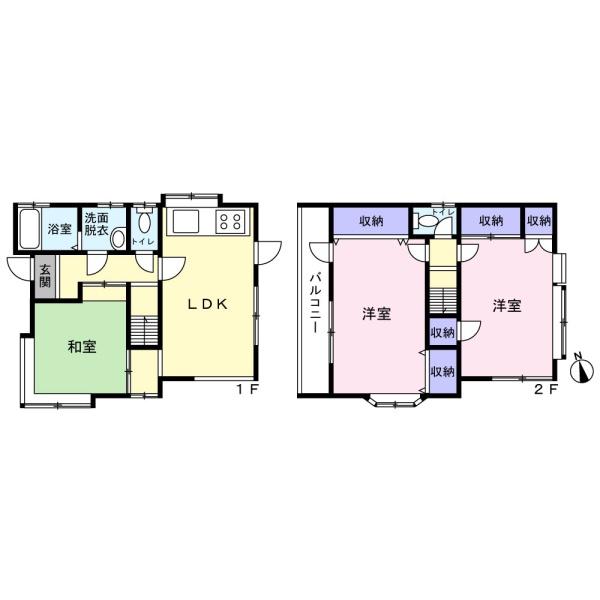 鎌ケ谷市北中沢２丁目の中古一戸建