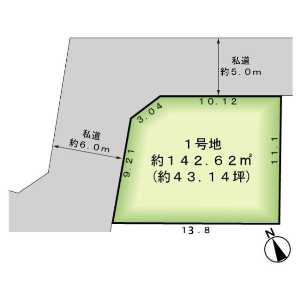 松戸市高塚新田の売土地