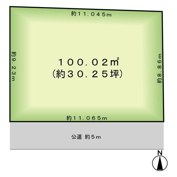 柏市南逆井２丁目の売土地