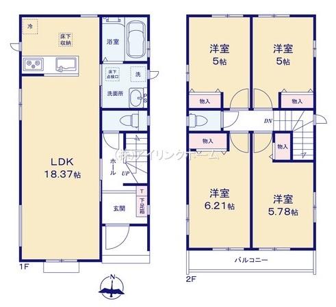 船橋市二和西４丁目の新築一戸建