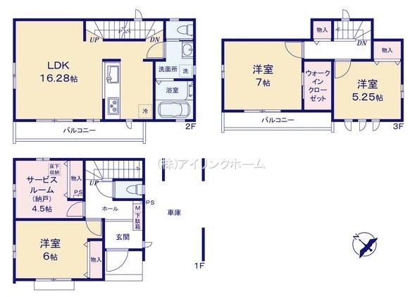 市川市押切の新築一戸建