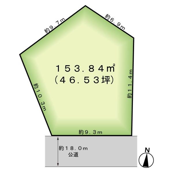 柏市豊上町の売土地