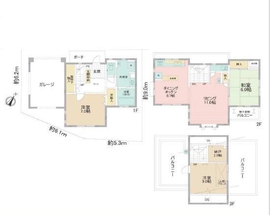 千葉市稲毛区緑町１丁目の中古一戸建