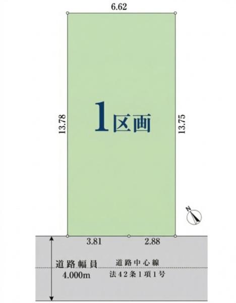 船橋市松が丘１丁目の売土地
