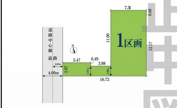 松戸市西馬橋１丁目の土地