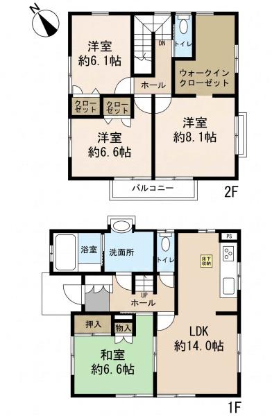 八千代市八千代台東６丁目の中古一戸建