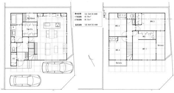 船橋市松が丘1丁目建築条件付き売地