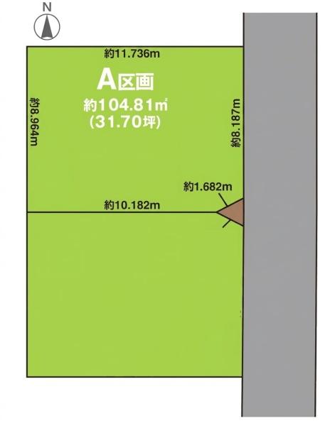 松戸市松飛台の売土地