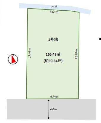 柏市宿連寺の売土地