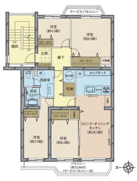 フドウ西船橋ハイツ壱号棟