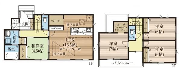 市川市大野町1丁目の新築一戸建
