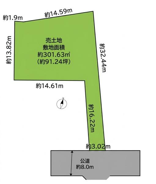 松戸市小金原７丁目の土地