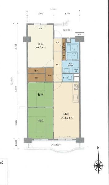 新松戸ファミールハイツ6号棟