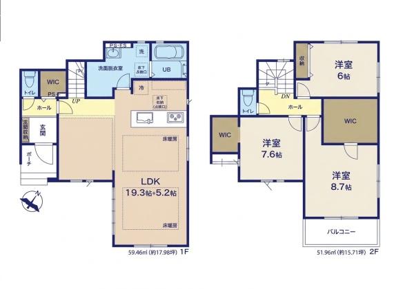船橋市飯山満町３丁目の新築一戸建