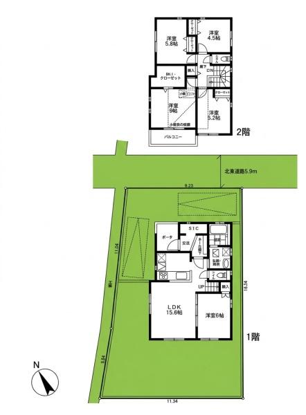 柏市中新宿１丁目の売土地