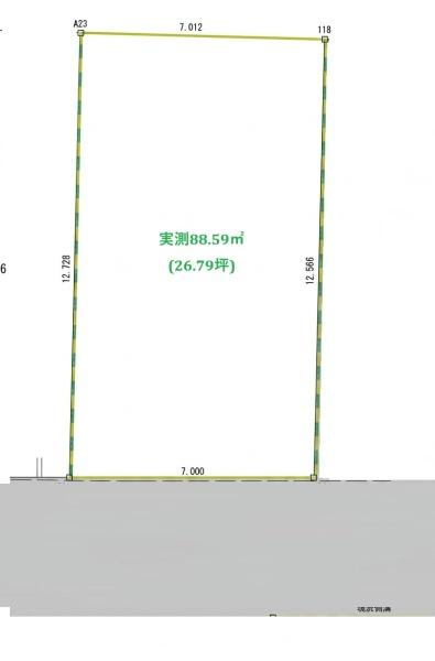 鎌ケ谷市南初富３丁目の売土地