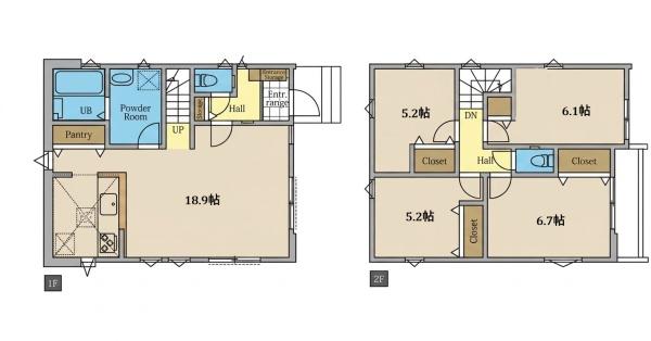 市川市北国分2丁目の新築一戸建