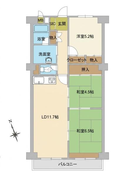 東千葉ハイツ4号棟