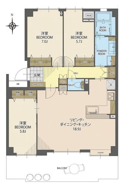 ライフブロード西白井　5号棟