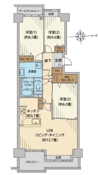 パークハウス新松戸311