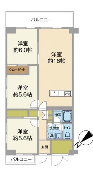 ソレイユ鷹の台C棟