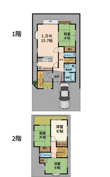 柏市高南台３丁目の中古一戸建
