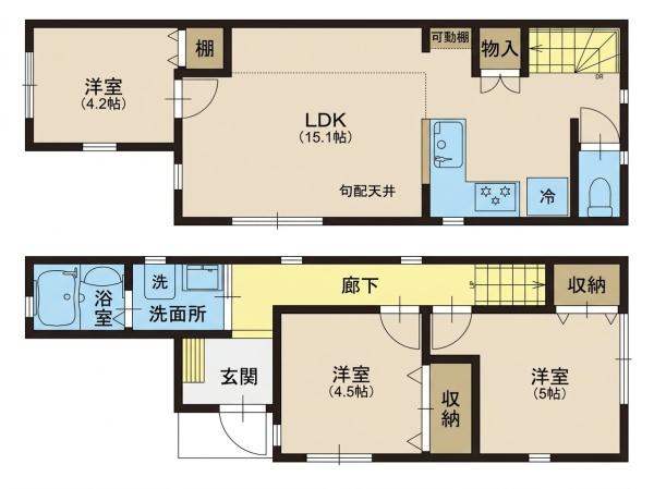 市川市若宮３丁目の新築一戸建