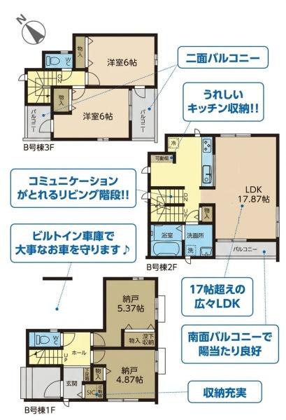 市川市塩焼1丁目の新築一戸建