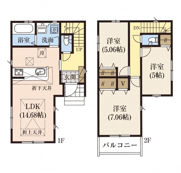 市川市宮久保１丁目の新築一戸建