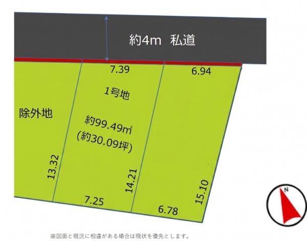 船橋市行田１丁目の売土地